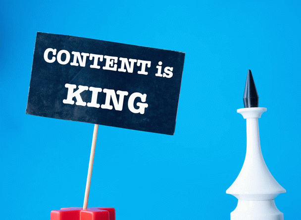 محتوا پادشاه است